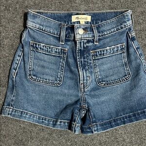 Madewell Classic Blue Jean Shorts